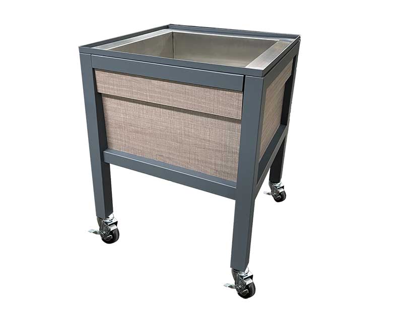 Metal Frame Orchard Ice Bin [OMB-ICE]