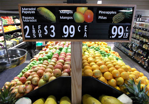 Supermarket Signage  Produce Department Signs